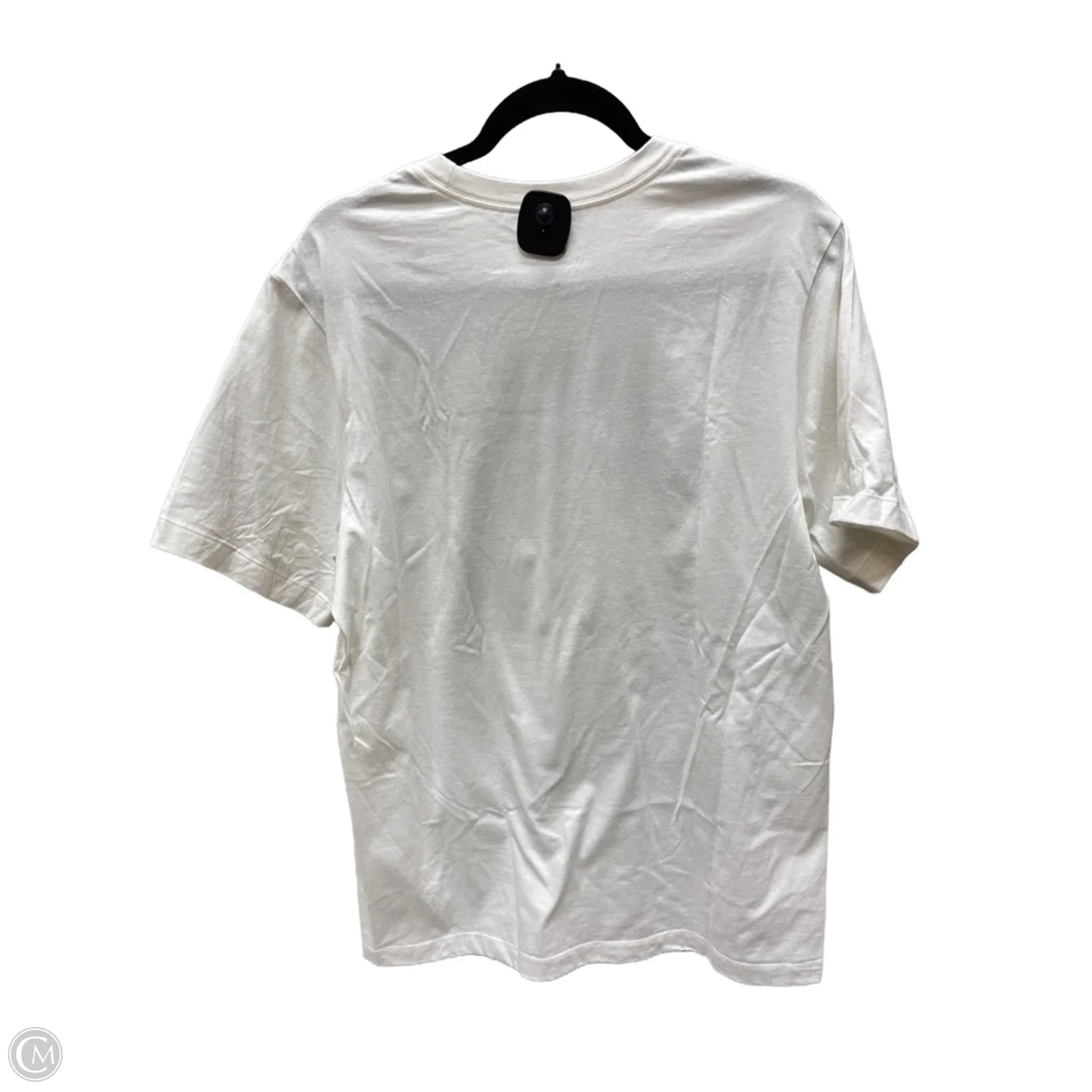 Top Short Sleeve By Nike Apparel In White, Size: M