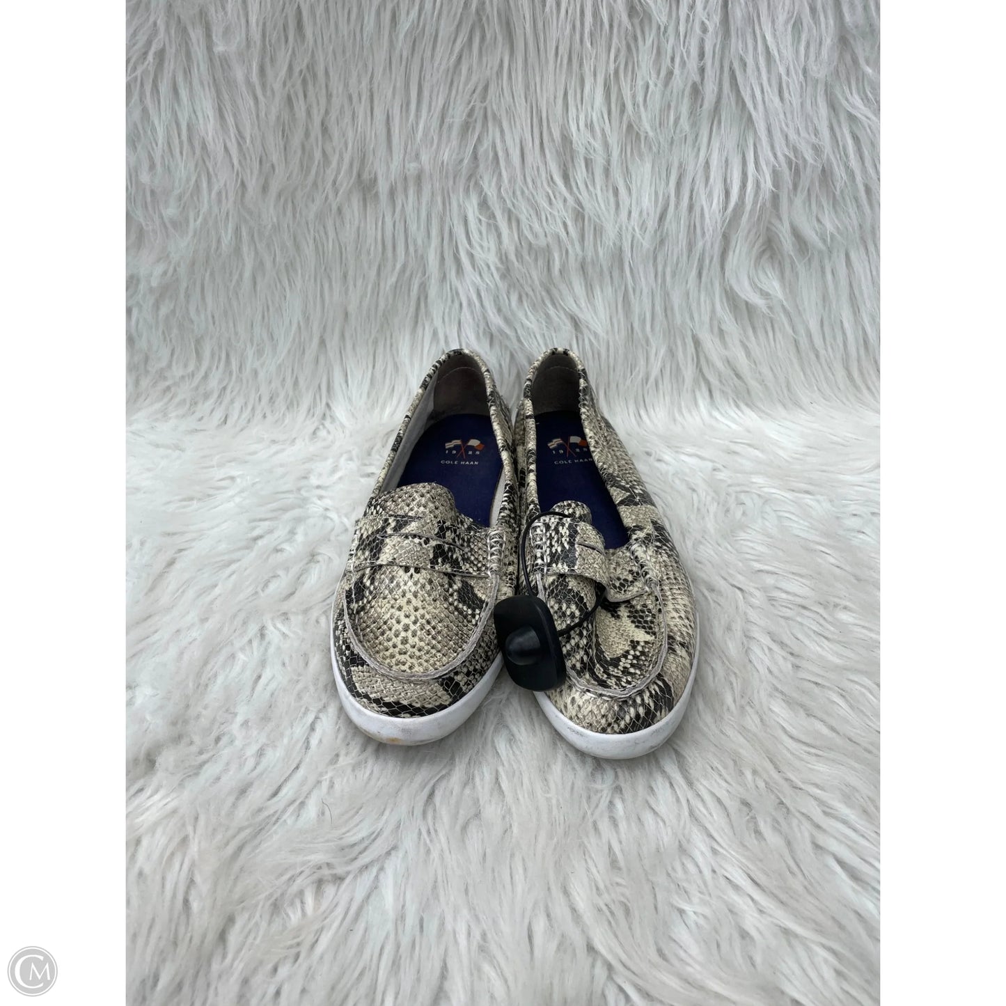 Shoes Flats By Cole-haan In Snakeskin Print, Size: 8.5