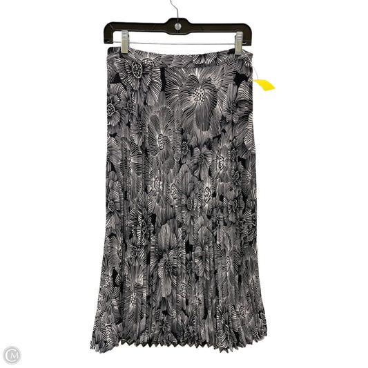 Skirt Midi By Express In Floral Print, Size: 8