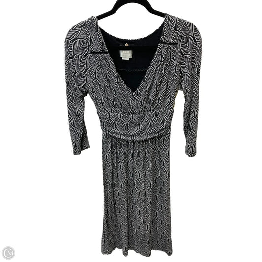 Dress Casual Short By Maeve In Geometric Pattern, Size: S