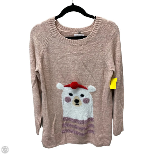 Sweater By Lc Lauren Conrad In Pink, Size: M