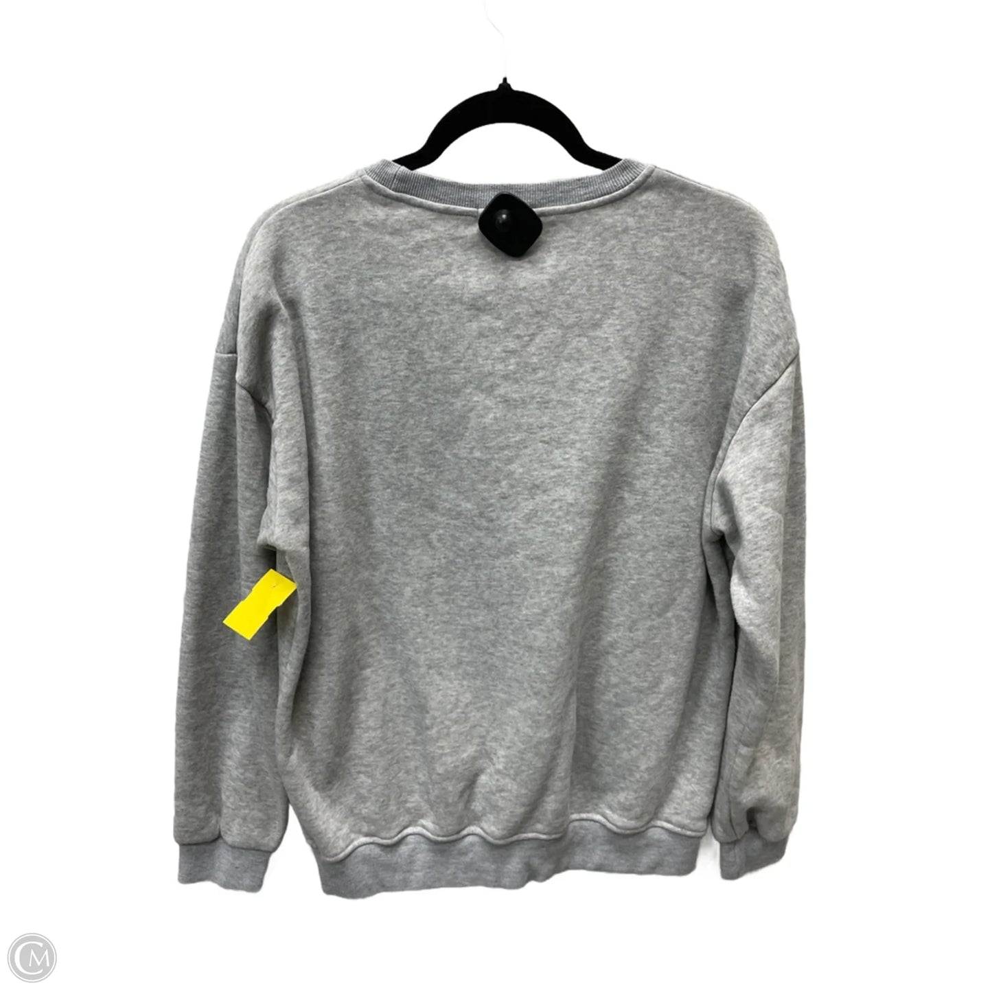 Sweatshirt Crewneck By Clothes Mentor In Grey, Size: L