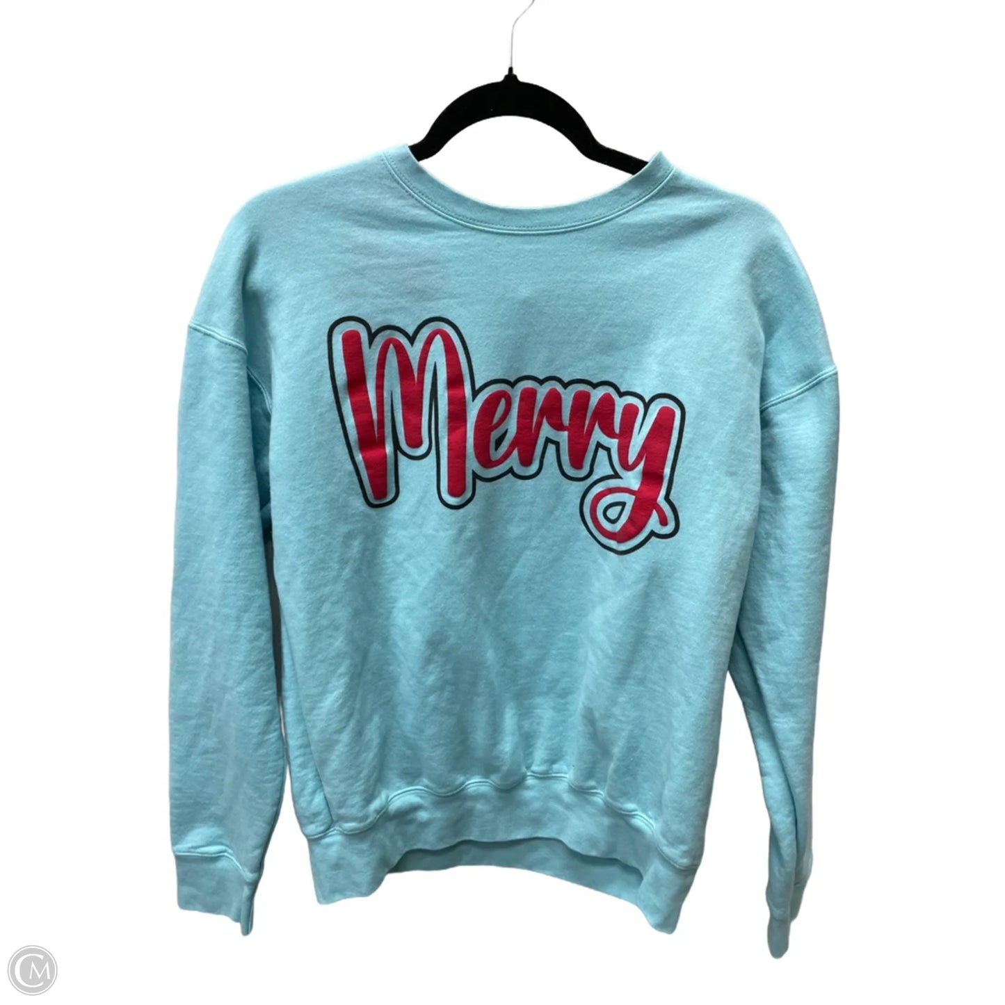 Sweatshirt Crewneck By Tultex In Blue & Red, Size: S