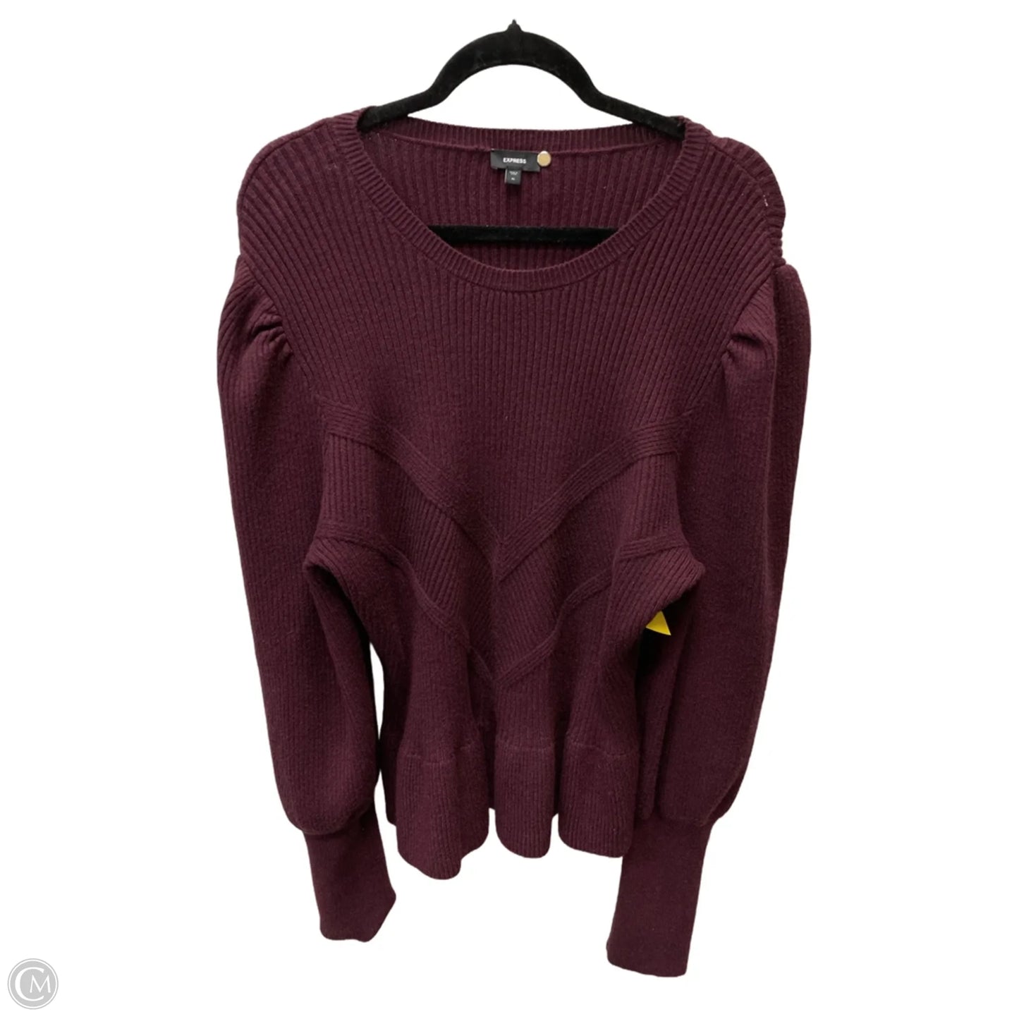 Sweater By Express In Red, Size: M