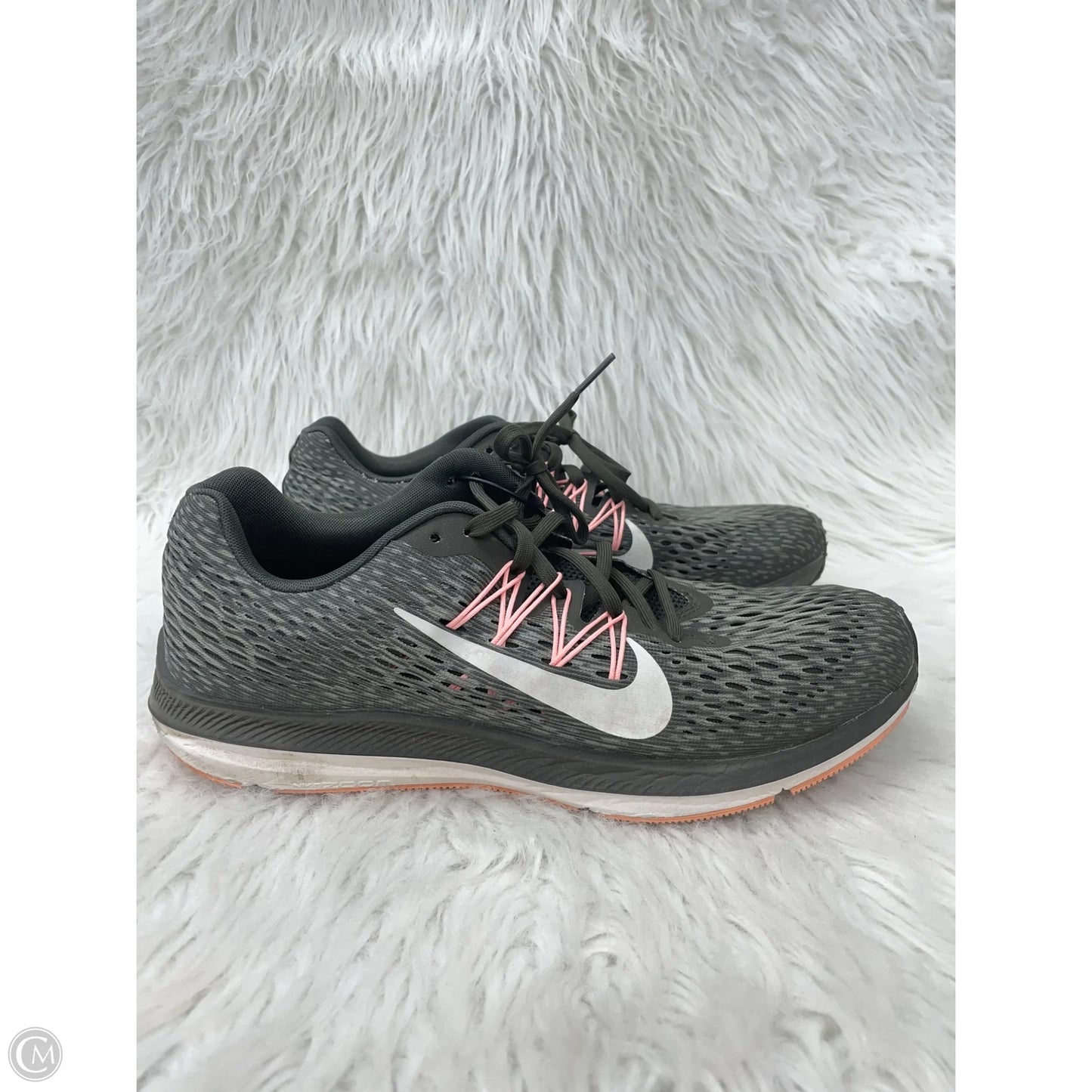 Shoes Athletic By Nike In Green & Pink, Size: 11
