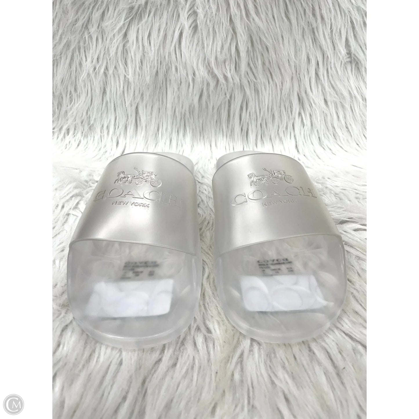 Sandals Designer By Coach In Clear, Size: 7