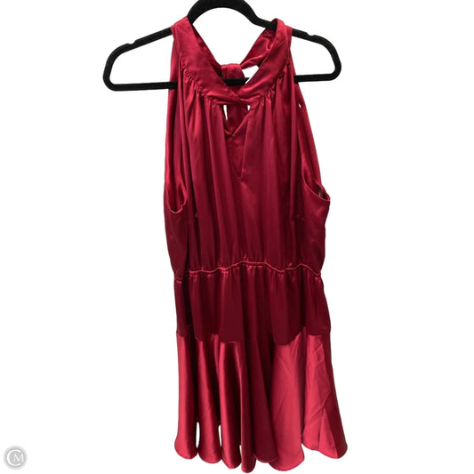 Dress Casual Short By Arula In Red, Size: L