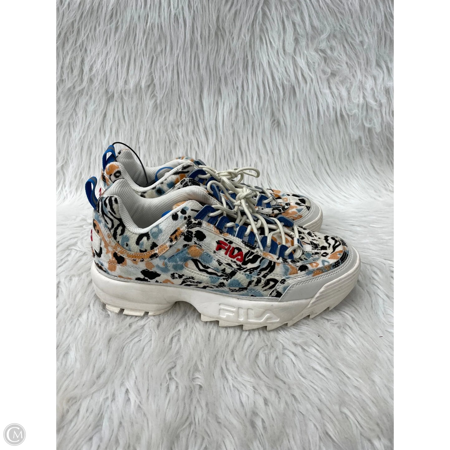 Shoes Sneakers By Fila In Animal Print, Size: 11