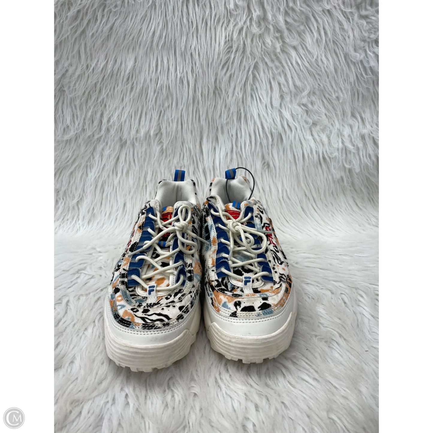 Shoes Sneakers By Fila In Animal Print, Size: 11