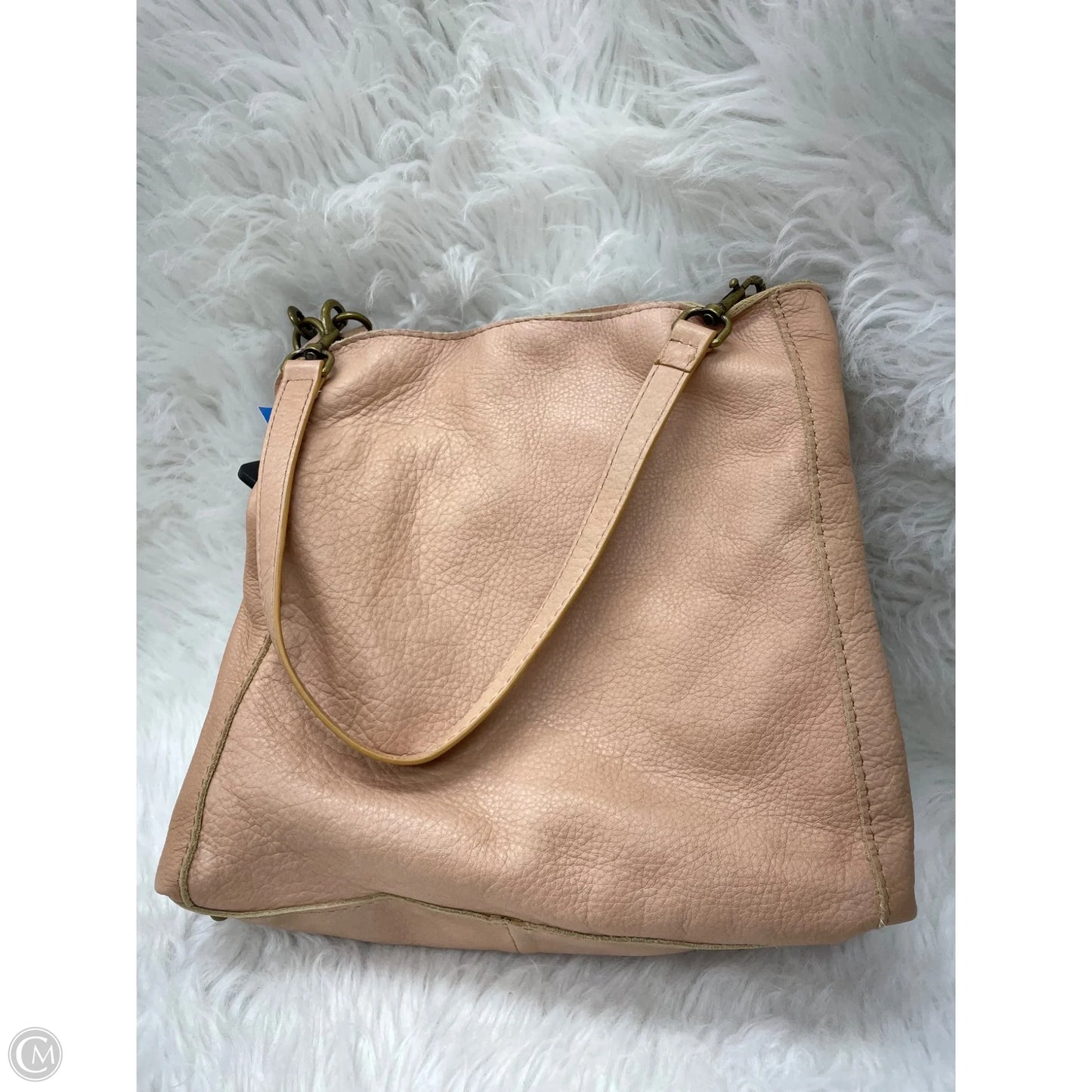 Handbag Leather By Clothes Mentor, Size: Medium