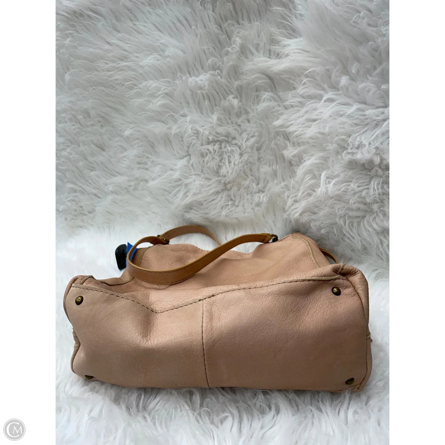 Handbag Leather By Clothes Mentor, Size: Medium