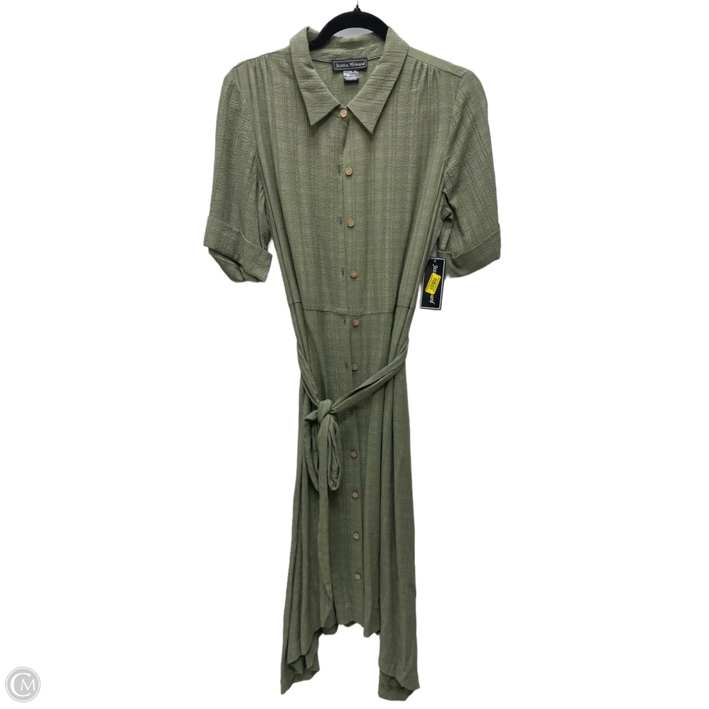 Dress Casual Midi By Jessica Howard In Green, Size: L – Clothes Mentor  Cordova TN #245