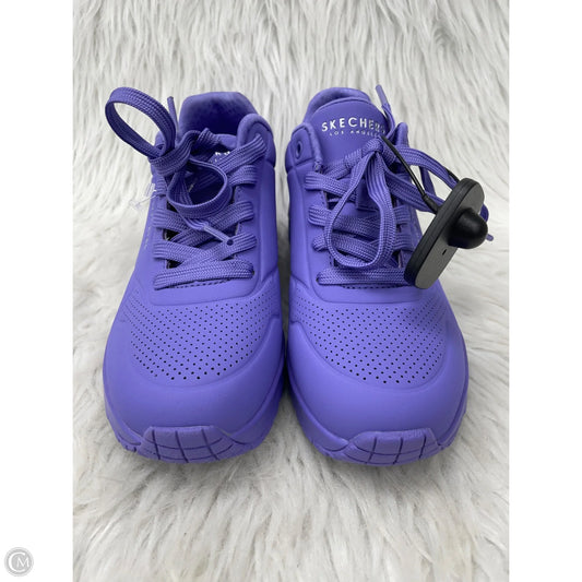 Shoes Sneakers By Skechers In Purple, Size: 6