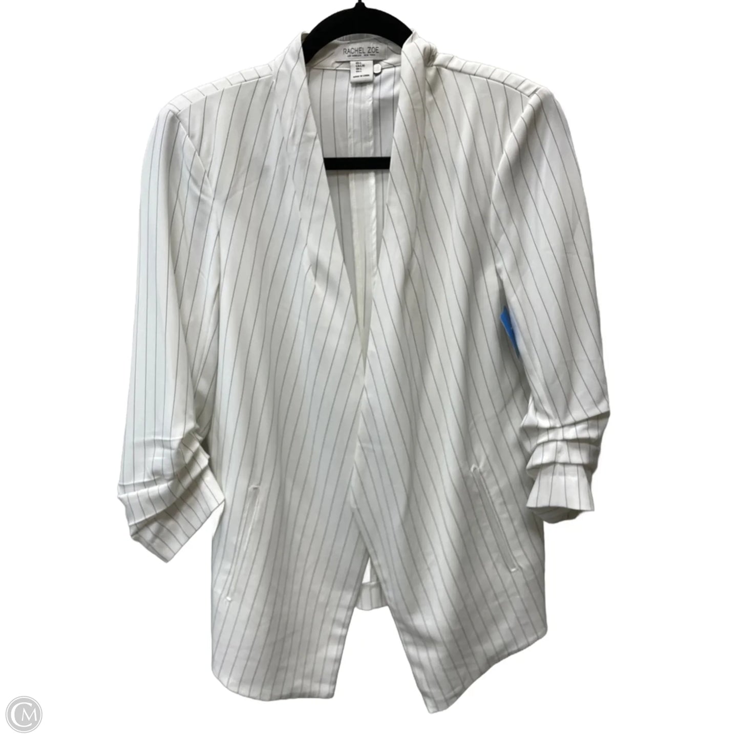 Blazer By Rachel Zoe In Striped Pattern, Size: L