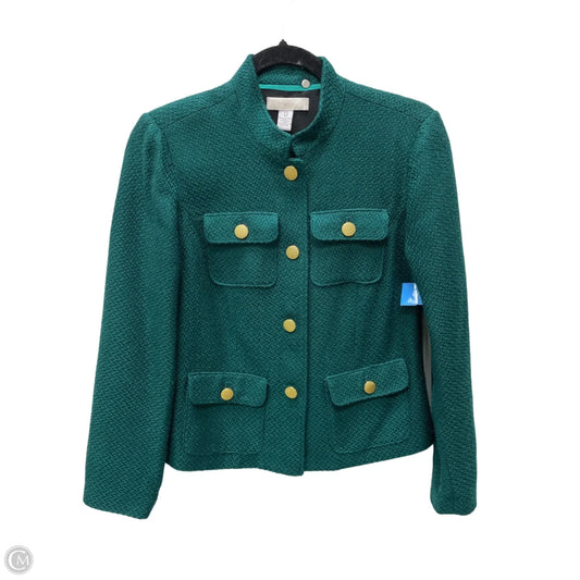 Jacket Other By Chicos In Green, Size: S