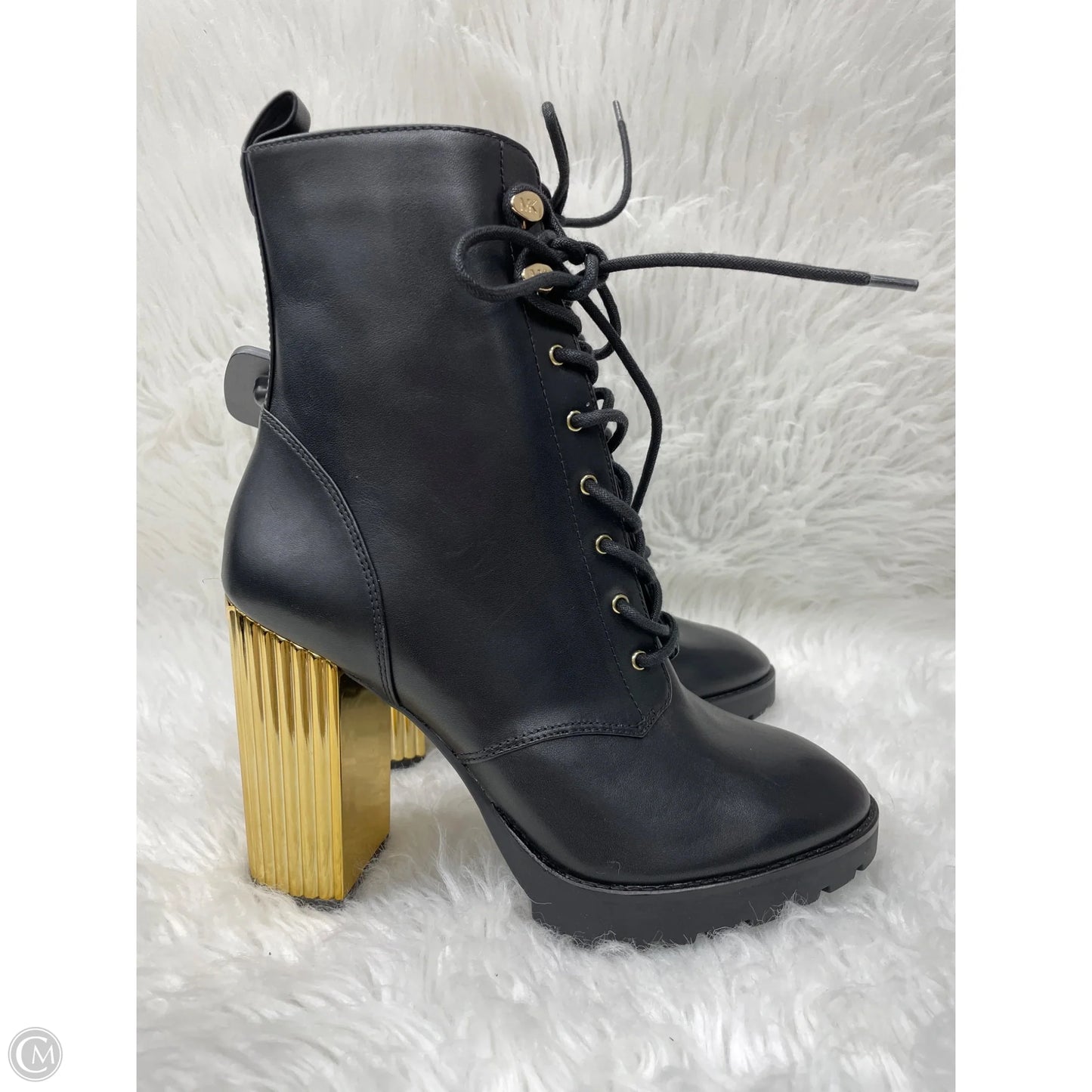 Boots Designer By Michael Kors In Black, Size: 9