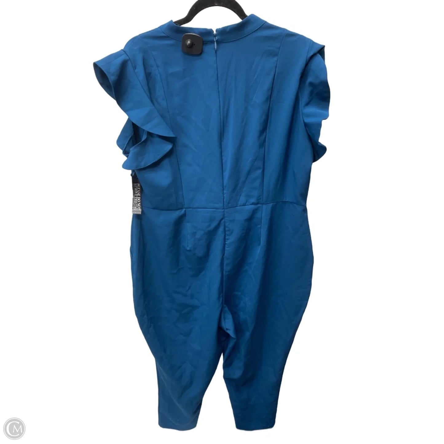 Jumpsuit By New York And Co In Blue, Size: 2x