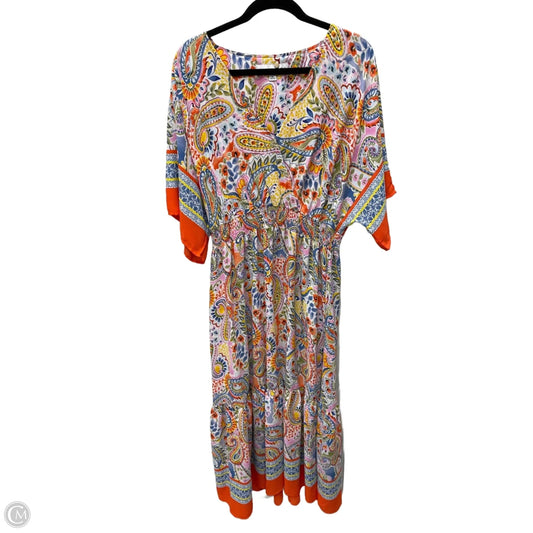 Dress Casual Maxi By Emma And Michele In Floral Print, Size: Xl