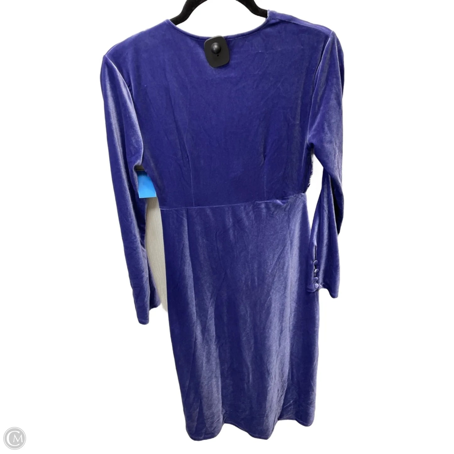 Dress Casual Short By Maggy London In Purple, Size: S