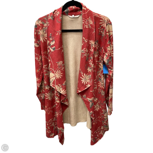 Cardigan By Soft Surroundings In Floral Print, Size: S
