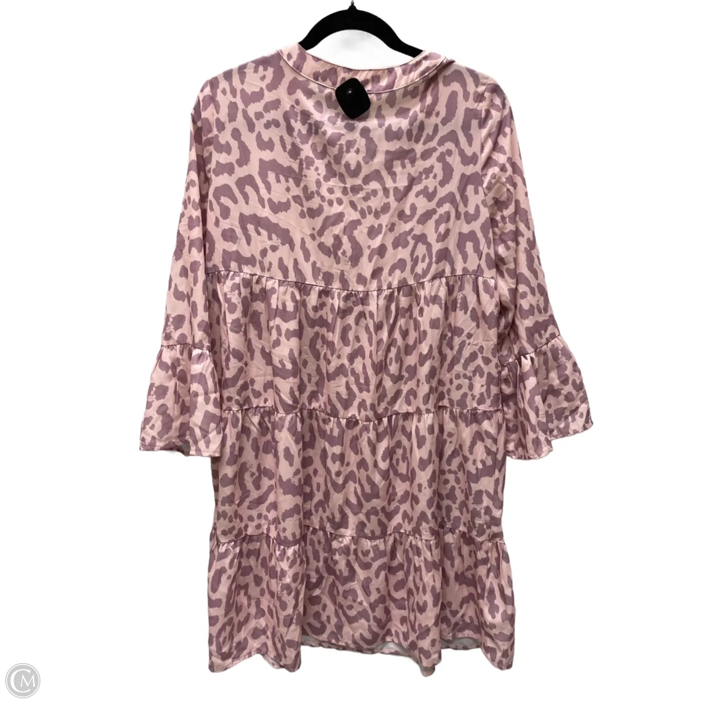 Dress Casual Short By Mazik In Pink & Purple, Size: M