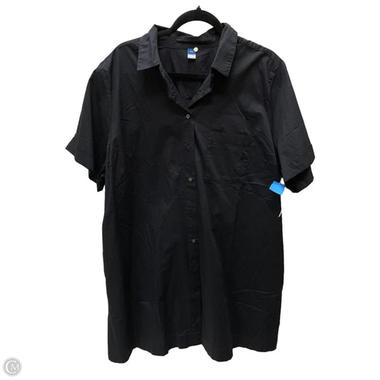 Dress Casual Short By Old Navy In Black, Size: 2x