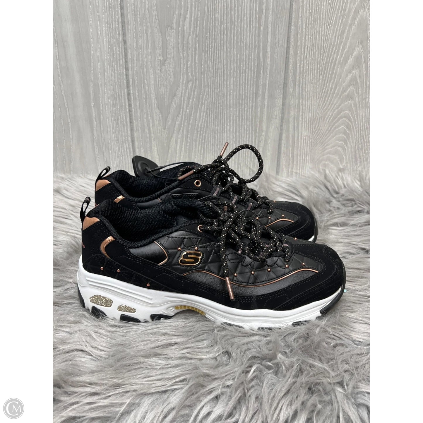 Shoes Sneakers By Skechers In Black, Size: 9