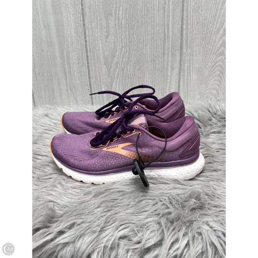 Shoes Athletic By Brooks In Orange & Purple, Size: 8.5