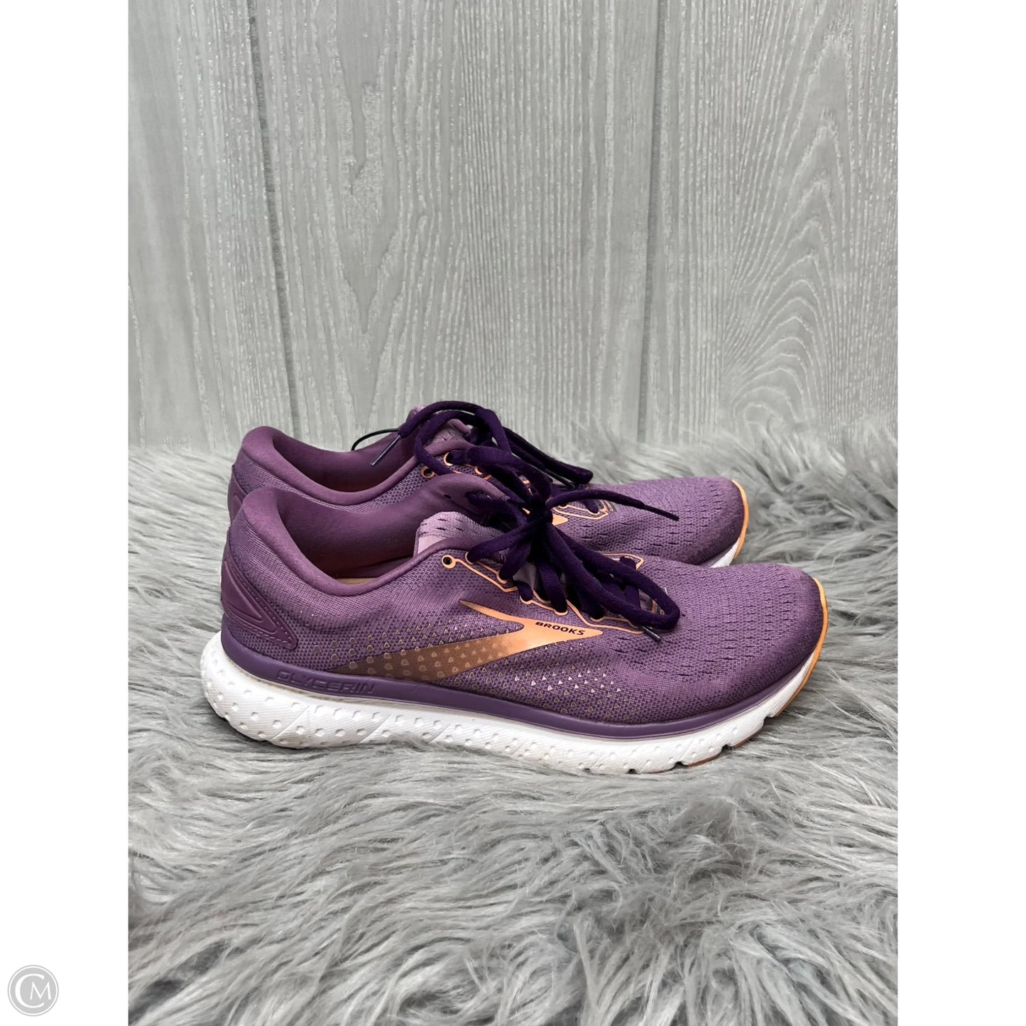 Shoes Athletic By Brooks In Orange & Purple, Size: 8.5