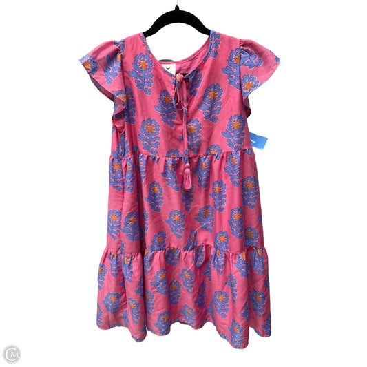 Dress Casual Short By J.marie In Floral Print, Size: M
