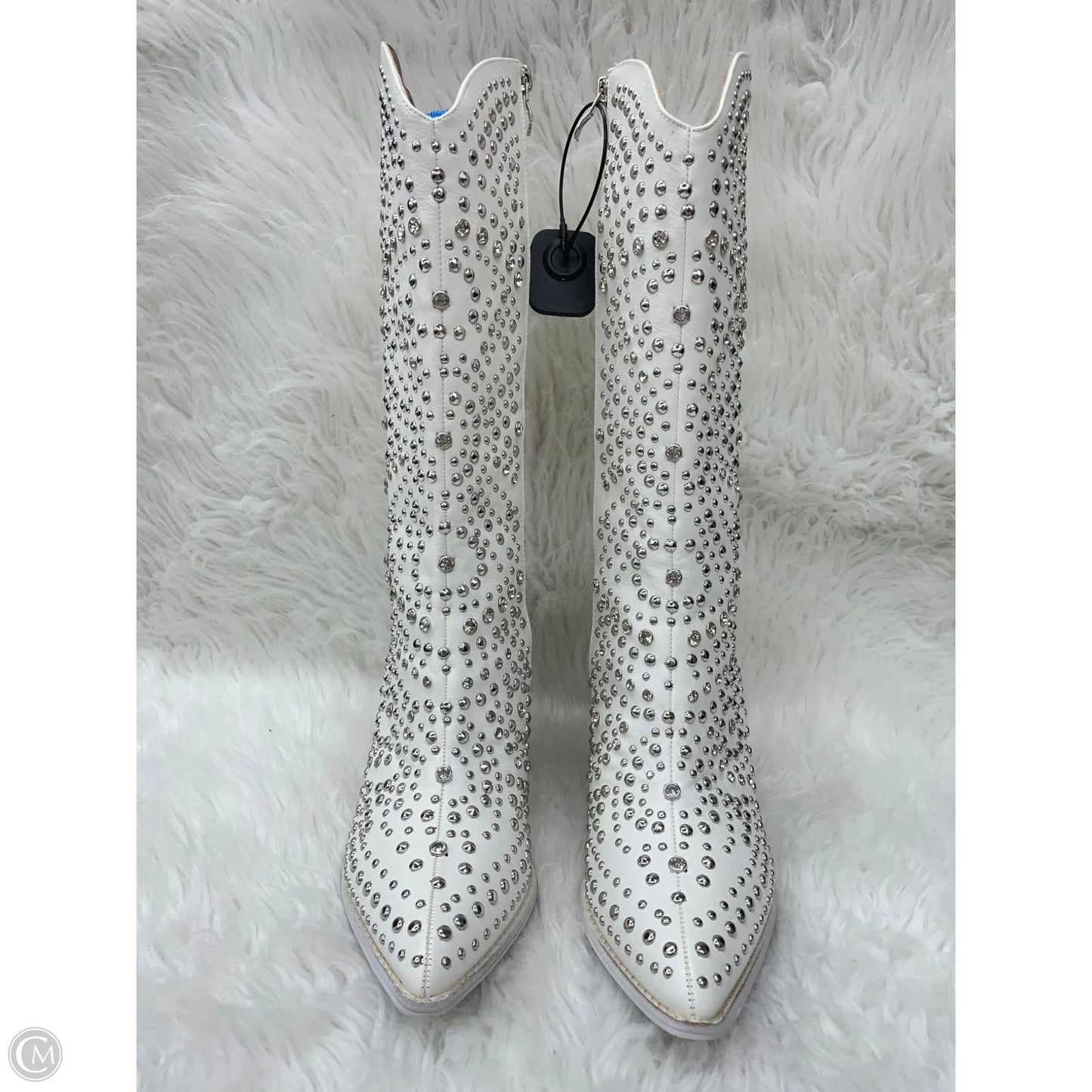 Boots Western By Corkys In White, Size: 9