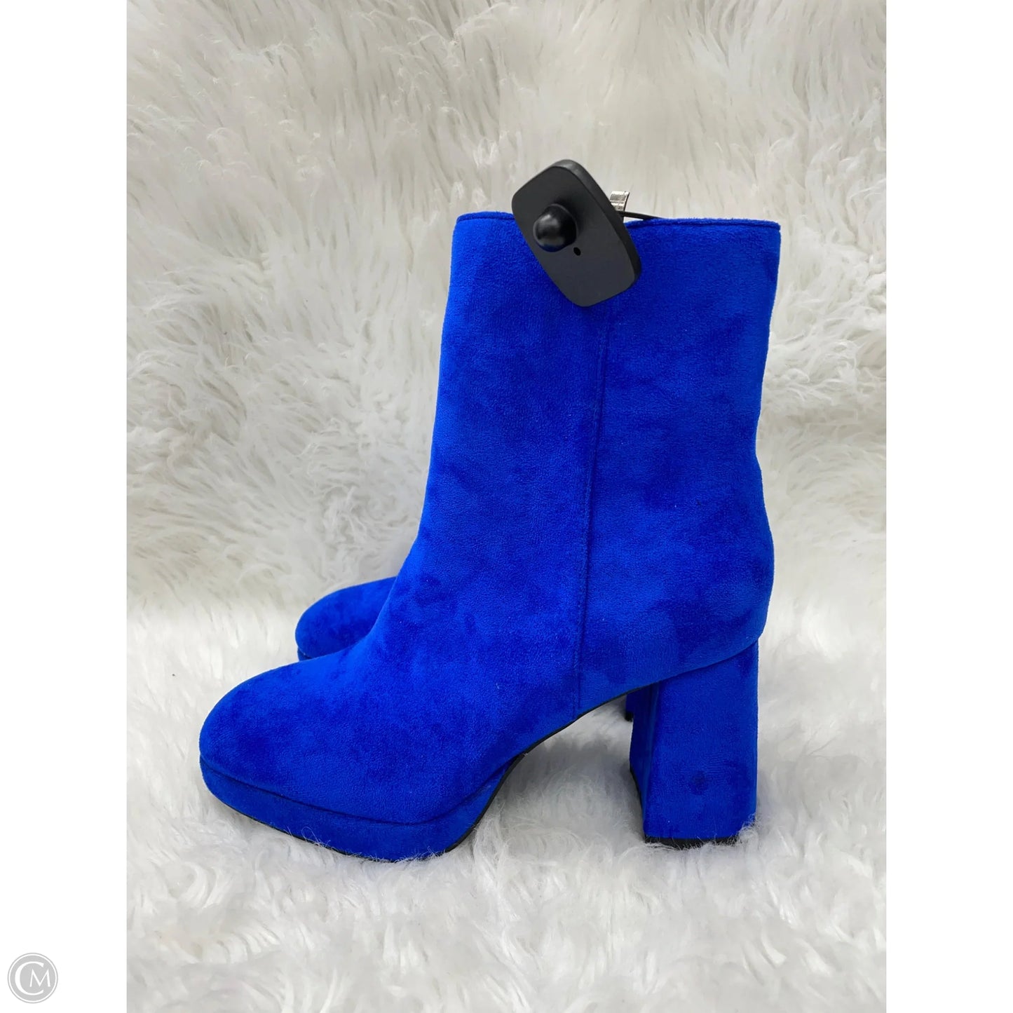 Boots Ankle Heels By Corkys In Blue, Size: 9