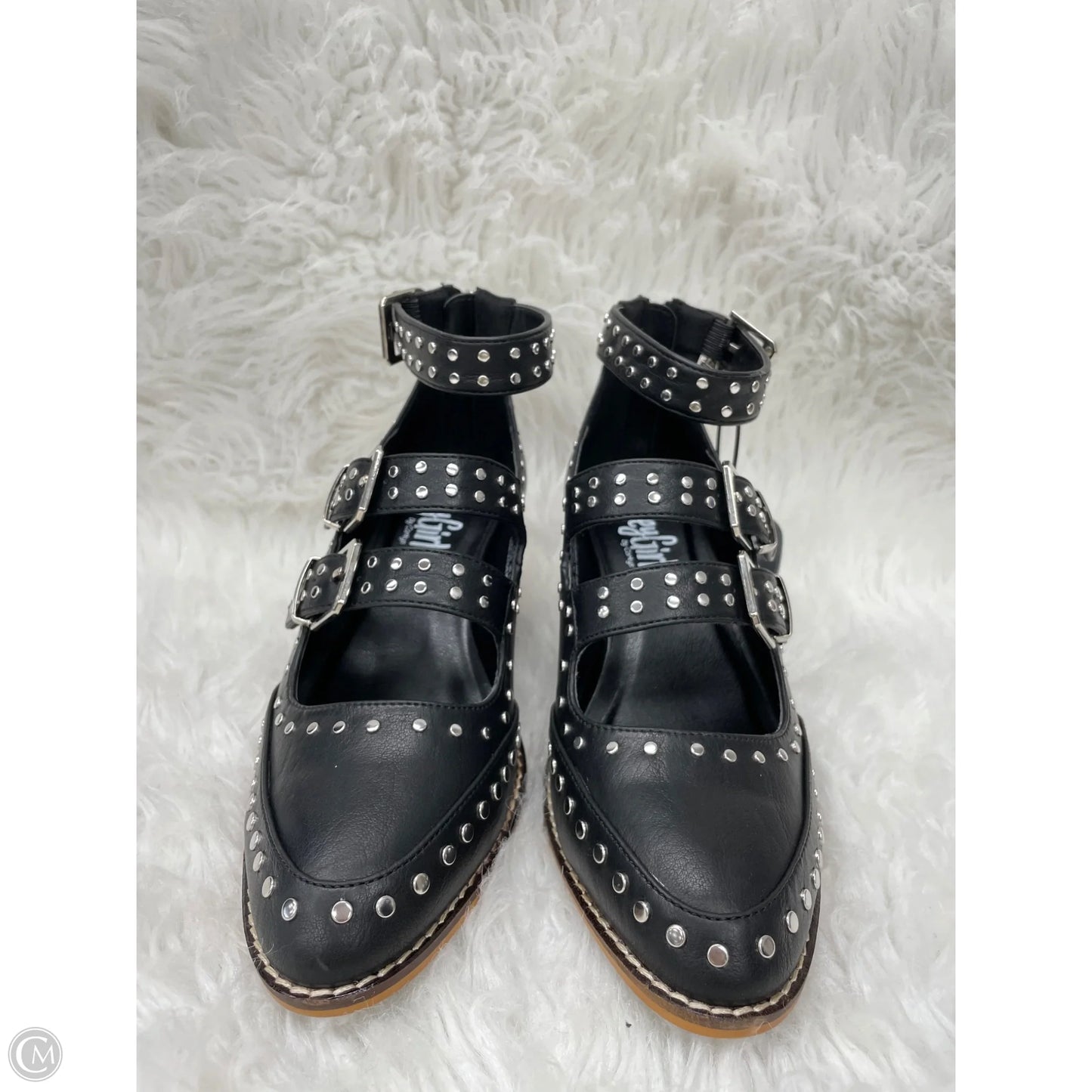 Shoes Heels Block By Corkys In Black, Size: 7