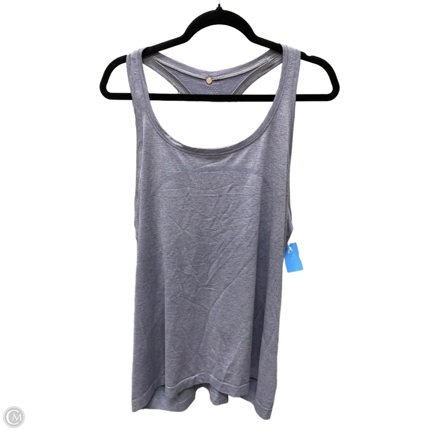 Athletic Tank Top By Lululemon In Blue, Size: 1x