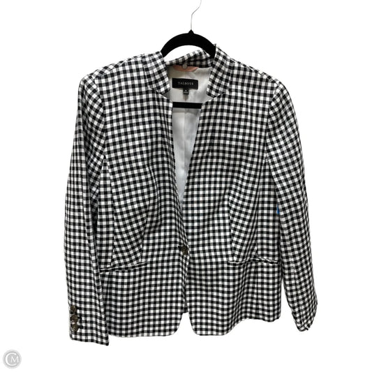 Blazer By Talbots In Plaid Pattern, Size: L