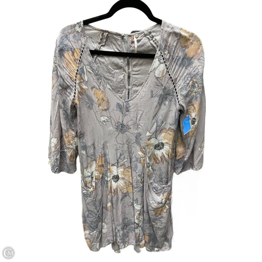 Dress Casual Short By Free People In Floral Print, Size: Xs