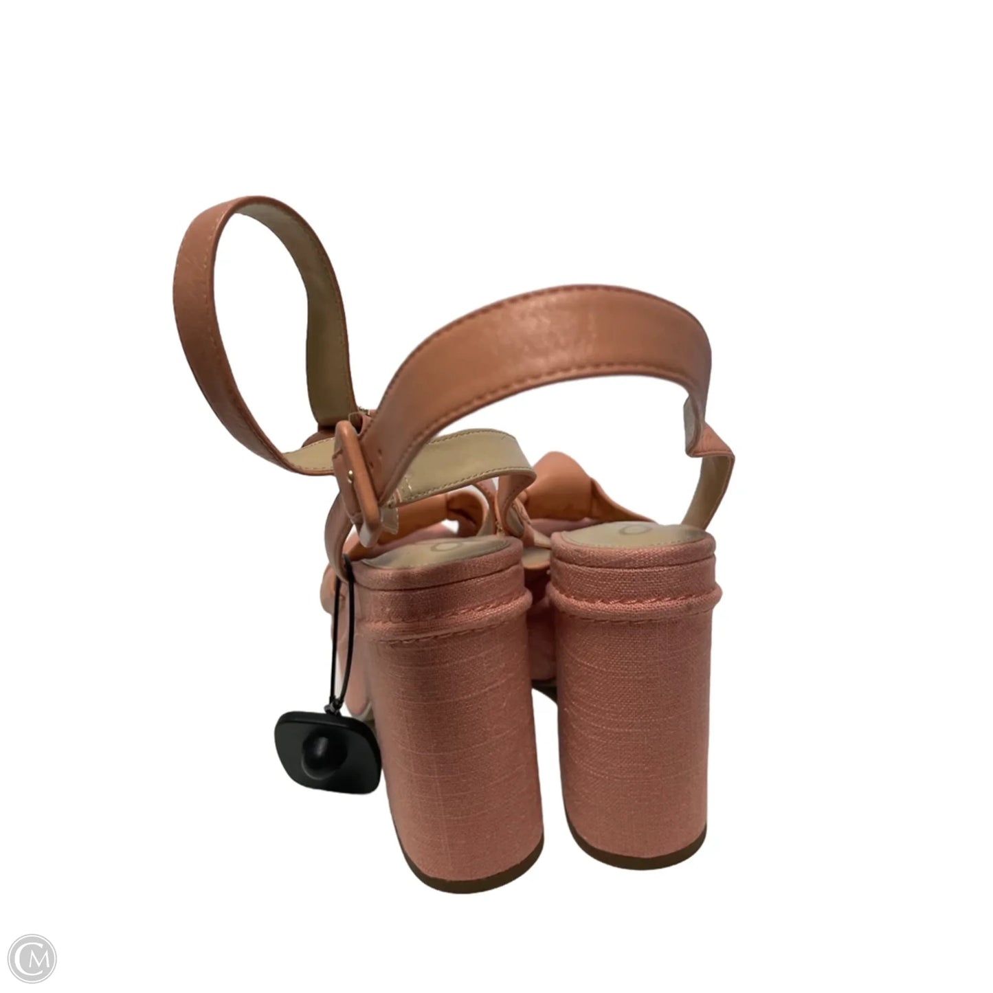 Sandals Heels Platform By Sam Edelman In Peach, Size: 6