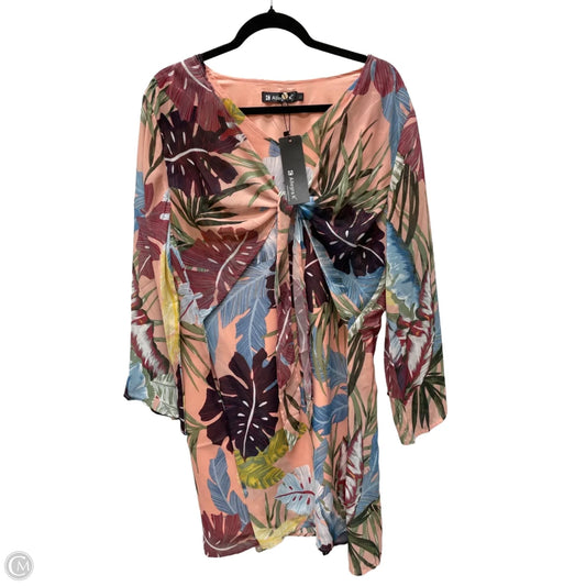 Dress Casual Short By Allegra K In Floral Print, Size: Xl