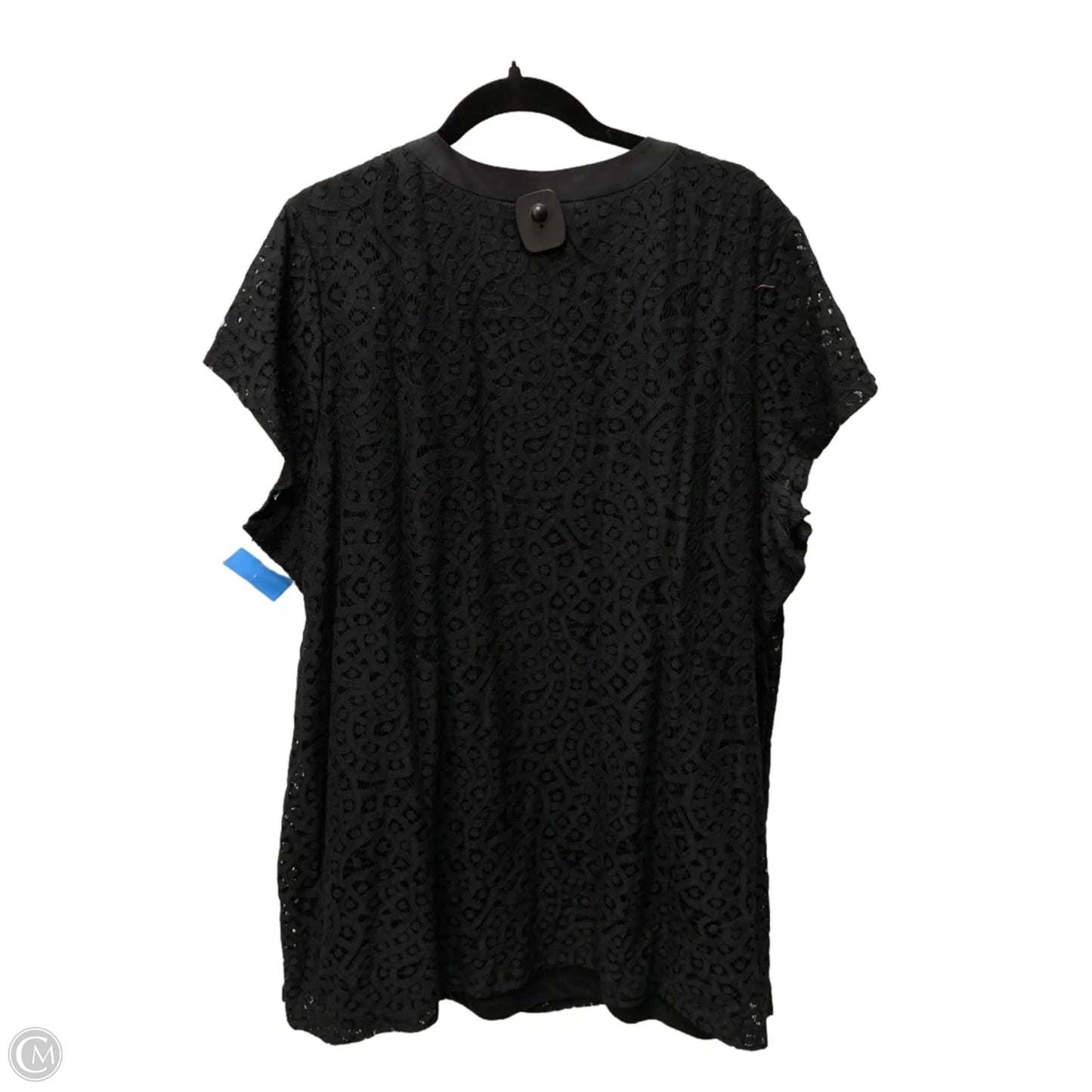 Top Sleeveless By Isaac Mizrahi Live Qvc In Black, Size: 3x