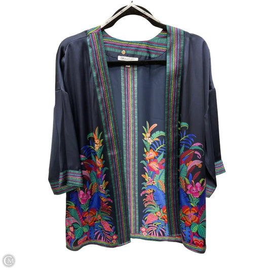 Cardigan By Dr2 In Floral Print, Size: S
