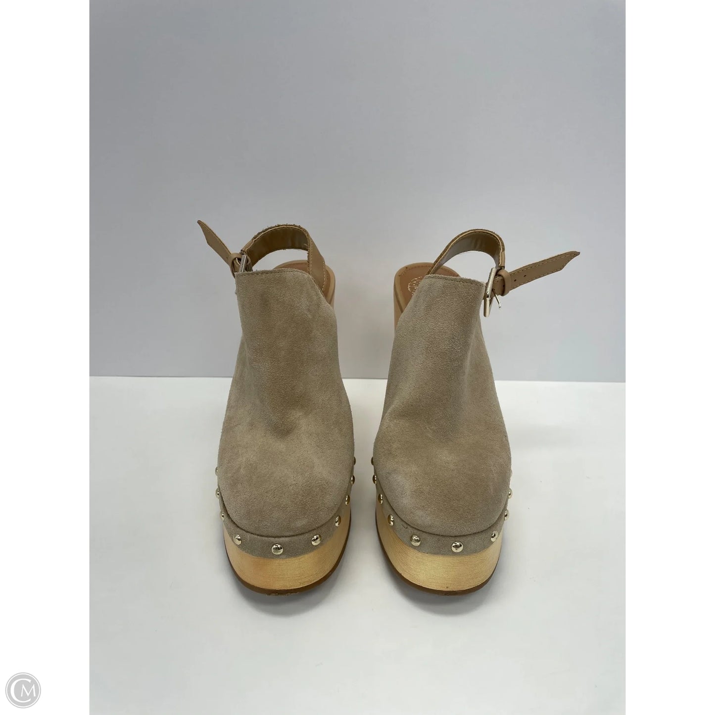Shoes Heels Block By Vince Camuto In Tan, Size: 6