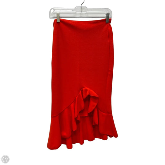 Skirt Mini & Short By Shein In Orange, Size: 12