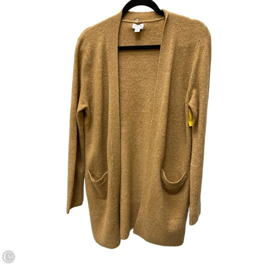 Sweater Cardigan By J. Crew In Tan, Size: S