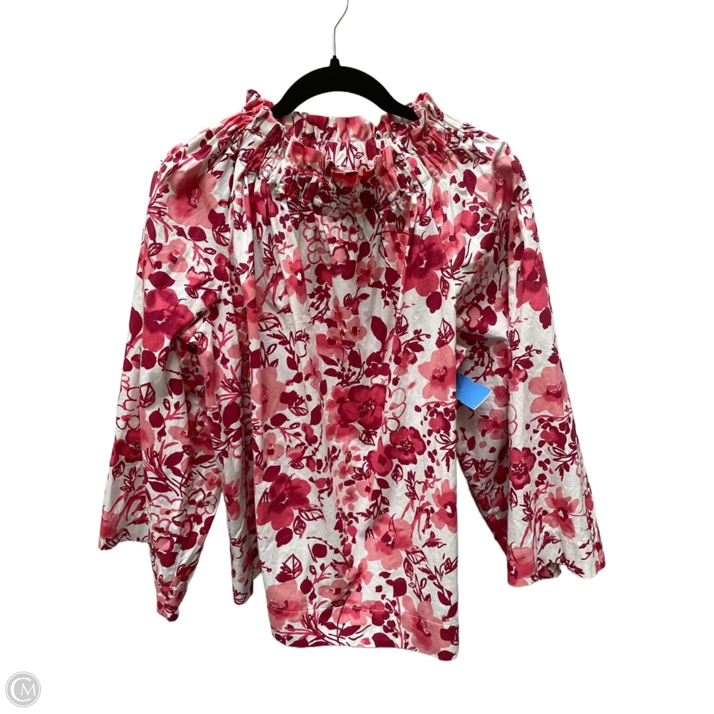 Top Long Sleeve By Clothes Mentor In Floral Print, Size: Xl