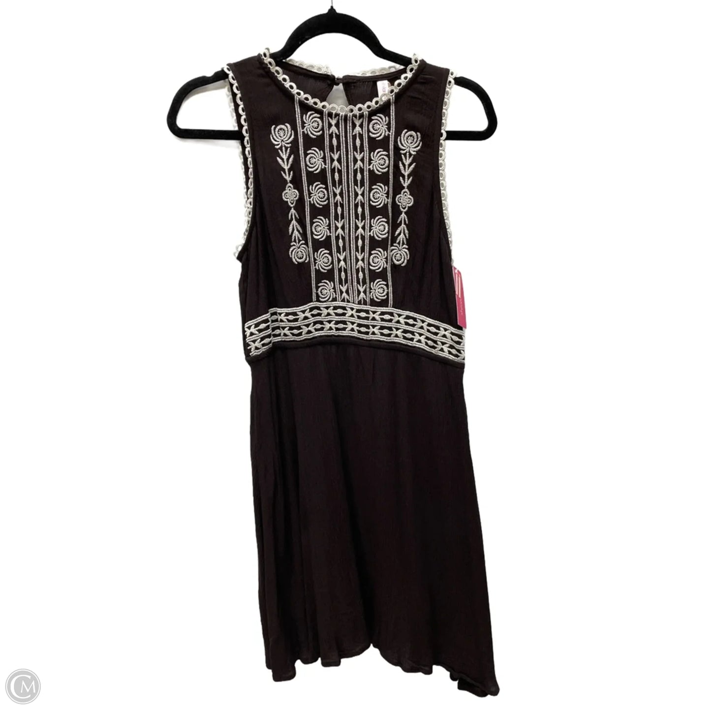 Dress Casual Short By Xhilaration In Brown & White, Size: M