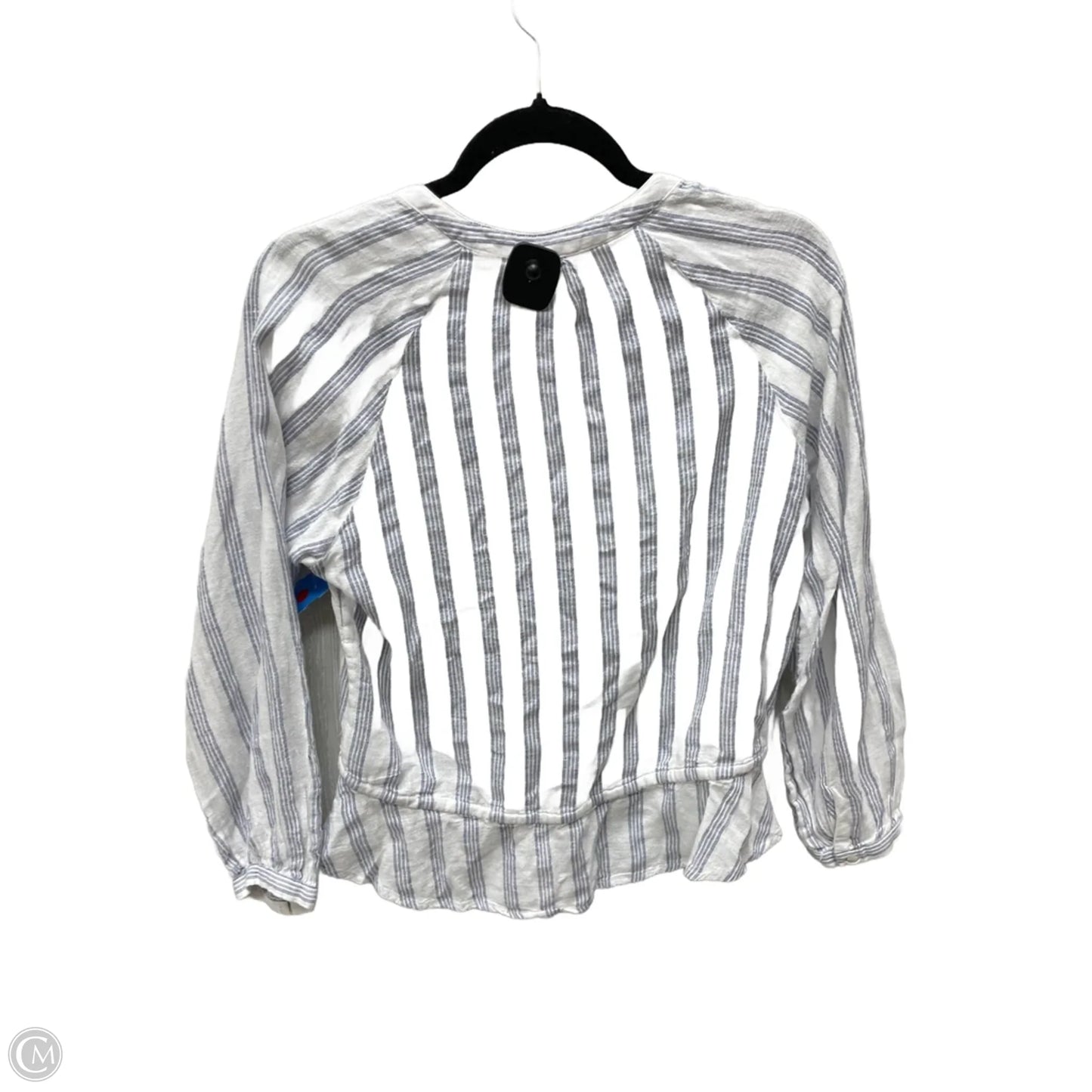 Top Long Sleeve By Rails In Striped Pattern, Size: S