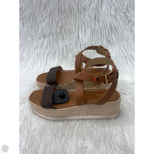 Shoes Designer By Michael Kors In Brown, Size: 9