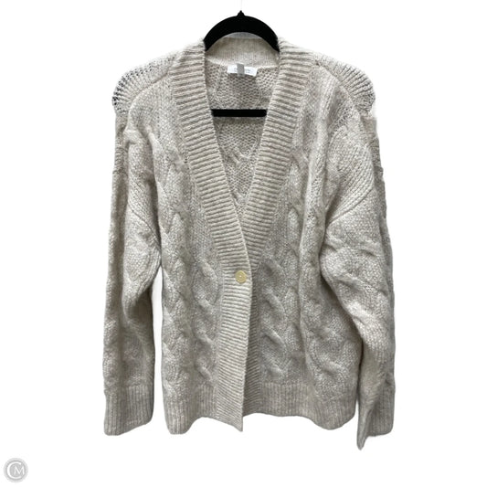 Sweater Cardigan By Haven In Beige, Size: S