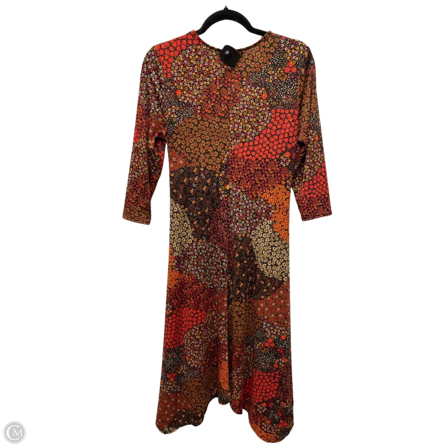 Dress Casual Short By Perceptions In Floral Print, Size: M