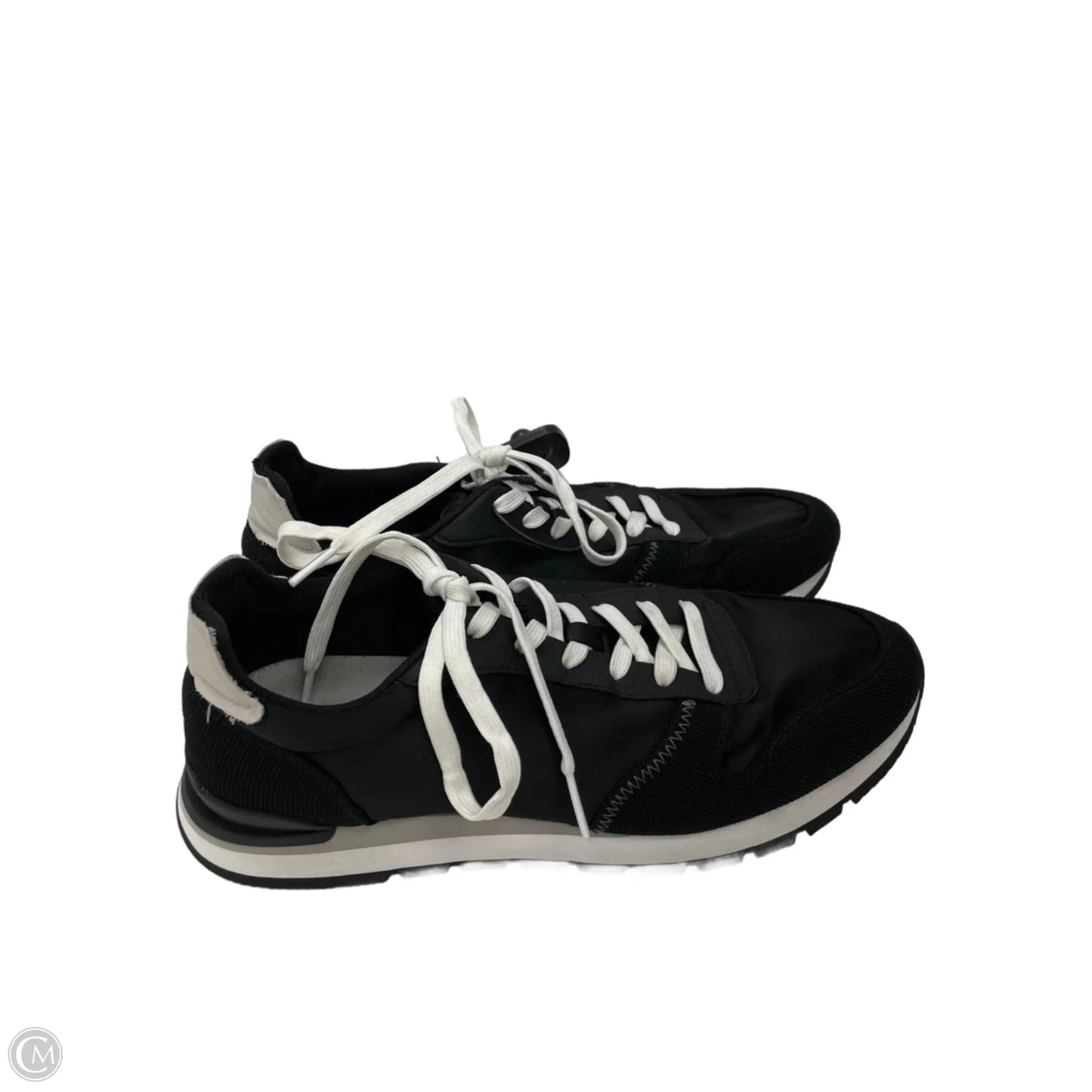 Shoes Sneakers By Vivaia In Black & White, Size: 10